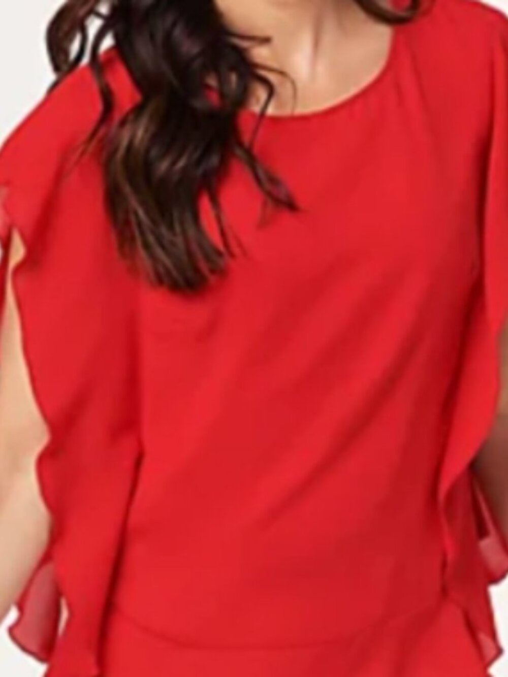 Laurie Felt Butterfly Sleeved Blouse